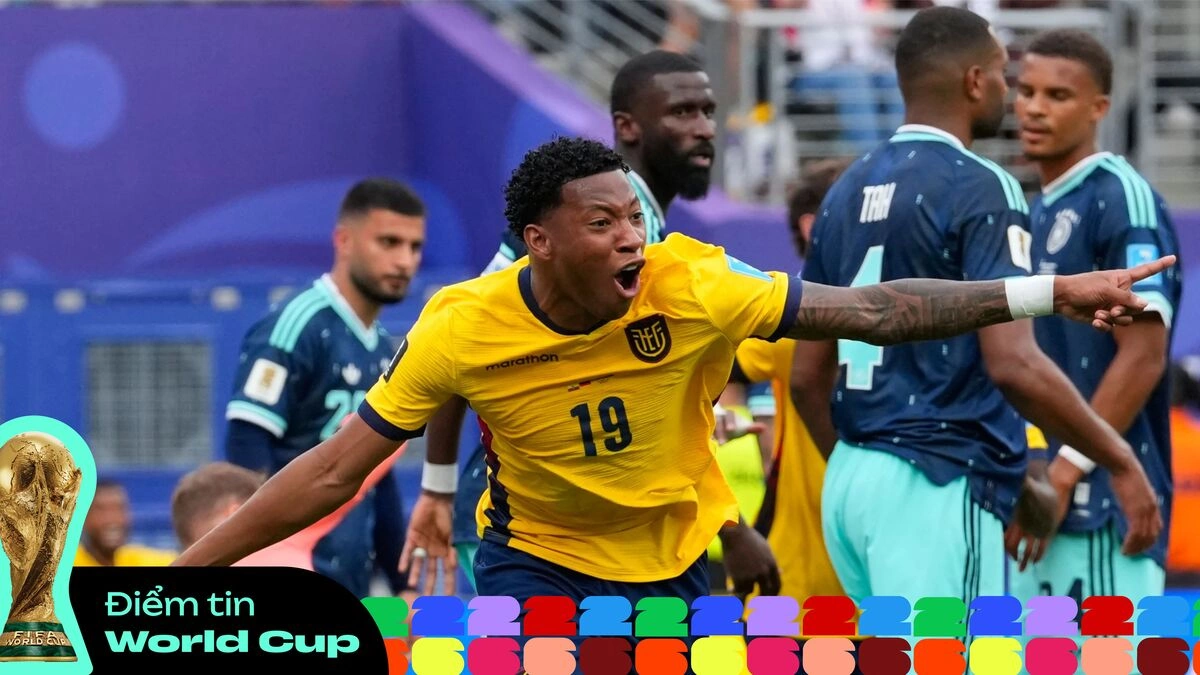 OK9 eSports: Cập nhật World Cup 6h – Ecuador ngược dòng thắng Đức, Bờ Biển Ngà lần đầu vào vòng 1/16 - hình ảnh - ok9tiger.com OK9 eSports: Cập nhật World Cup 6h – Ecuador ngược dòng thắng Đức, Bờ Biển Ngà lần đầu vào vòng 1/16 - hình ảnh - ok9tiger.com