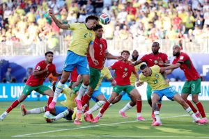 Brazil 1-1 Morocco: Vinicius Junior tỏa sáng, OK9 cập nhật tỷ lệ cược hấp dẫn