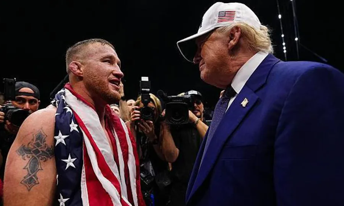 OK9 hỗ trợ 24/7: Võ sĩ Mỹ Justin Gaethje đăng quang tại sự kiện UFC lịch sử ở Nhà Trắng - hình ảnh - ok9tiger.com