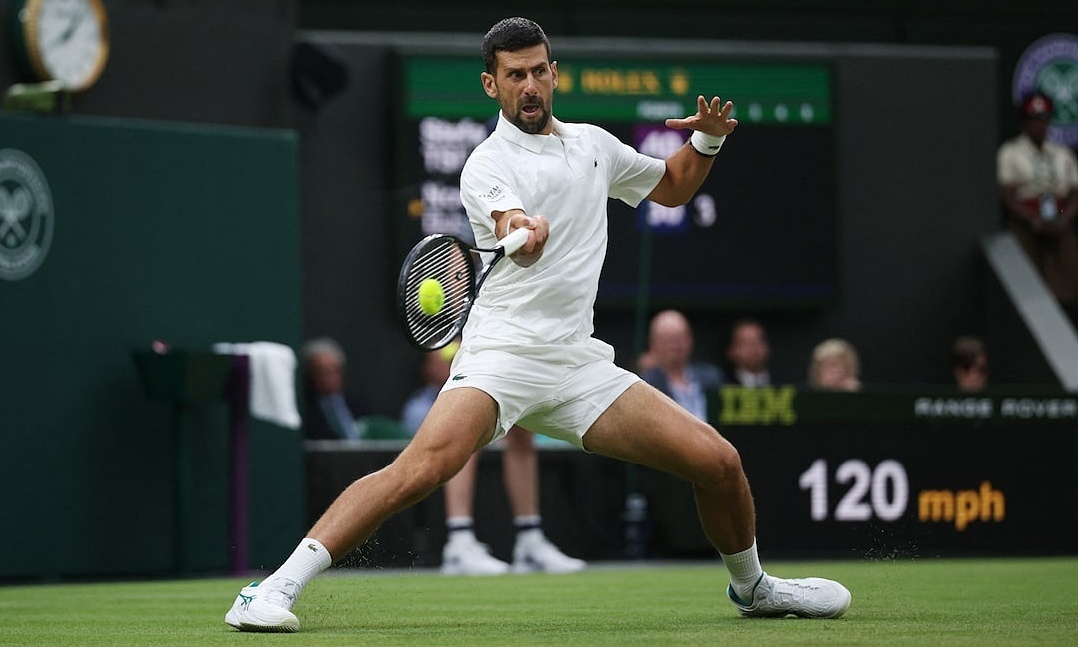 Djokovic dễ dàng vượt qua Tsitsipas, tiến sâu tại Wimbledon 2026 - hình ảnh - ok9tiger.com Djokovic dễ dàng vượt qua Tsitsipas, tiến sâu tại Wimbledon 2026 - hình ảnh - ok9tiger.com